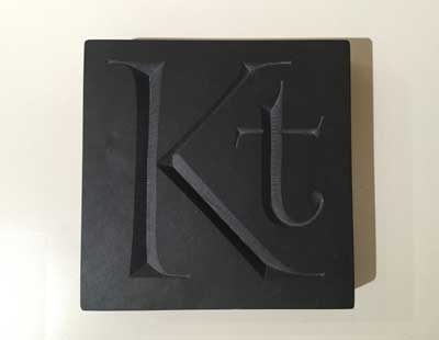 「Kt」ゴートン恵美 スレート